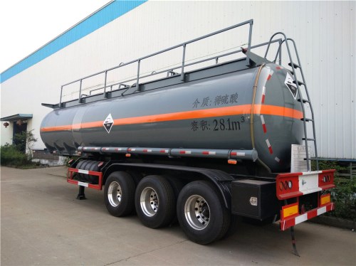 CLW9401GFW型腐蚀性物品罐式运输半挂车